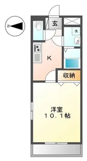 埼玉県川口市大字長蔵新田【マンション】の間取り