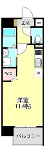 Solana月出【3階】の間取り