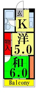 永藤マンション【2階】の間取り