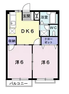 エルディムチェリー【2階】の間取り