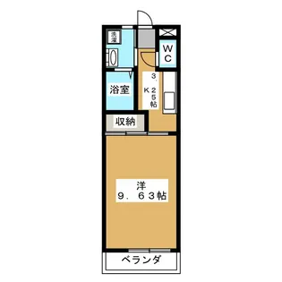 第8横土ビル【2階】の間取り