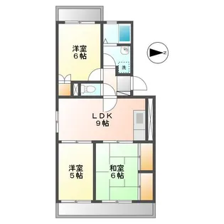 ラフォーレファミーユ【3階】の間取り