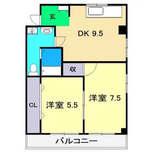10Points【2階】の間取り