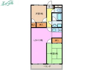 ファミリータウンむらた【1階】の間取り