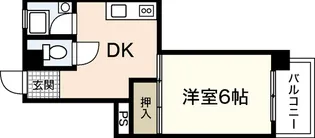 Bello中広【3階】の間取り