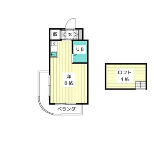 クインハウス【3階】の間取り
