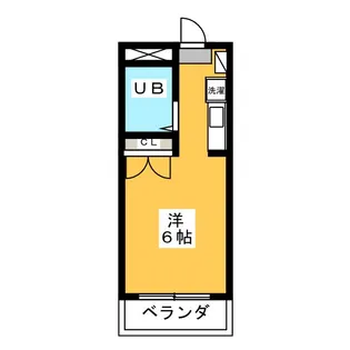 ホープ調布【1階】の間取り