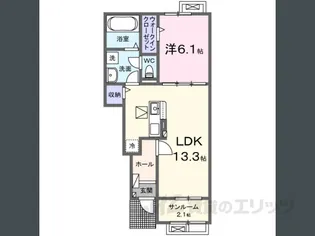 UO【1階】の間取り