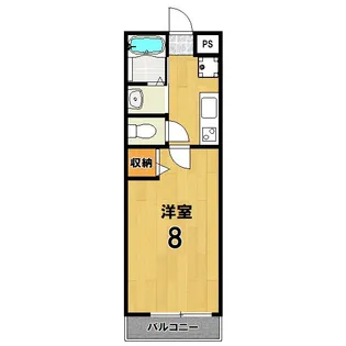 フォルトゥーナ鷹峯【2階】の間取り