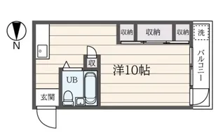 ザ・リバーハイツ【1階】の間取り