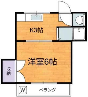 ラフォーレユー【2階】の間取り