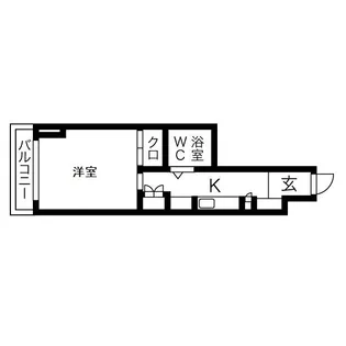 リエス浜松駅南【5階】の間取り
