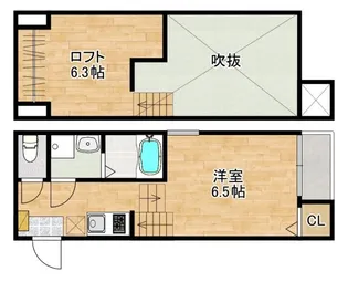 MODERN PALAZZO 大村litmus【1階】の間取り