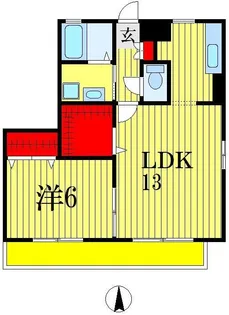エクセル青葉【3階】の間取り