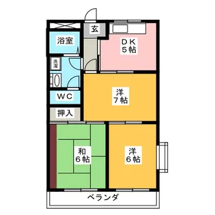 ドミール【3階】の間取り