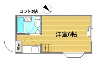エクセレントハイツ箕輪【1階】の間取り