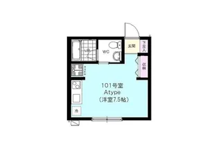 神奈川県横浜市南区高根町2【アパート】の間取り