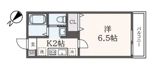 エルスタンザ柏東上町【1階】の間取り