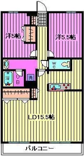 埼玉県さいたま市緑区原山4【マンション】の間取り