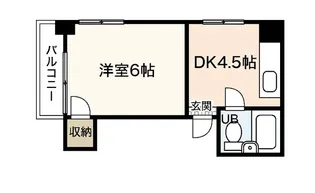 メゾンK&Y【4階】の間取り