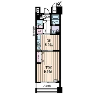 グランデュール千鳥【2階】の間取り