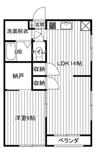 パークサイドカノン A棟,B棟【1階】の間取り