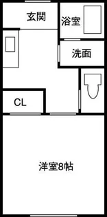 はうすエースワン【2階】の間取り