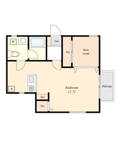 ALVER代田橋【2階】の間取り