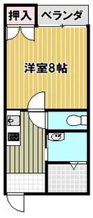 ピュアナカヌキ ぺ ッ ト 可【1階】の間取り