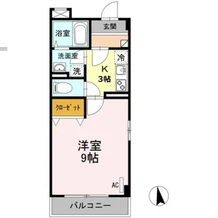 パストラルパンド【1階】の間取り