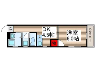 ボーンハイム.【3階】の間取り
