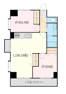 グランシャリオ【4階】の間取り