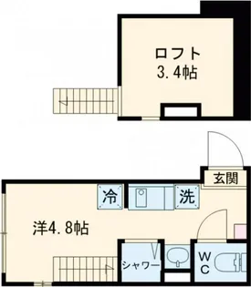 エスペランサ 平井【1階】の間取り
