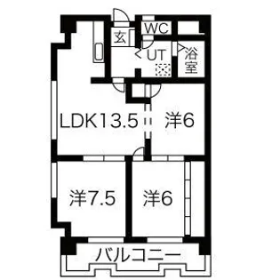 ルミエールI【2階】の間取り