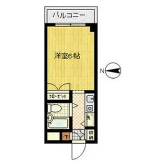 ウイステリア四谷館【3階】の間取り