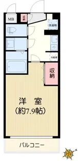 レジディア本郷菊坂プレイス【2階】の間取り