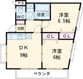 山崎ビル【3階】の間取り