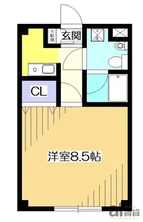 東京都東村山市栄町2【マンション】の間取り