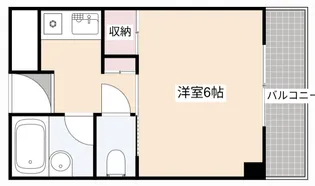 メゾンホワイト【2階】の間取り