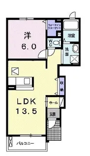ドルチェA【1階】の間取り