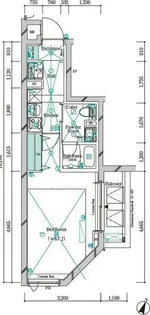 ガリシア中野新橋【4階】の間取り
