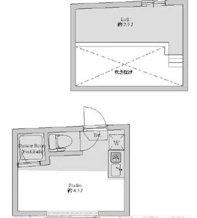 東京都豊島区駒込6【アパート】の間取り