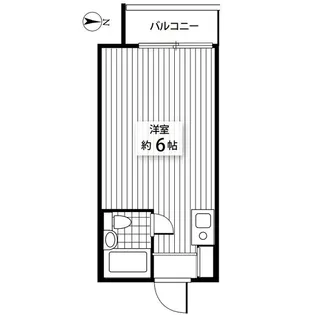 ネオハイシティ桜新町【2階】の間取り