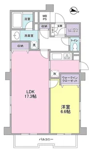 KDXレジデンス成城【3階】の間取り