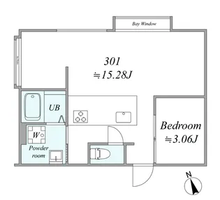 trias341【3階】の間取り