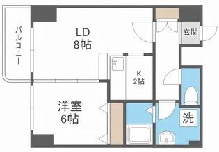 ブリッジひばりが丘【10階】の間取り