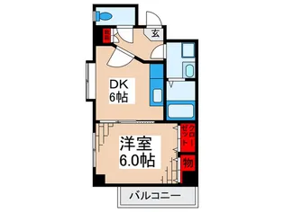クレ-テII篠崎【5階】の間取り