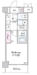 URBANLINK護国寺 ~アーバンリンク護国寺~【2階】の間取り