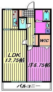 コモド錦町【1階】の間取り