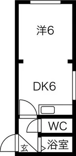 シティハイツ南6条【3階】の間取り